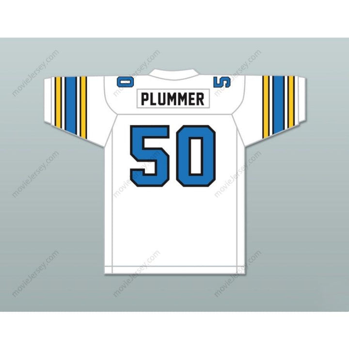 PERSONALIZA CUALQUIER Nombre Número 1984 USFL GARY PLUMMER 50 OAKLAND INVADERS AWAY Camiseta de Fútbol Americana Cosida S-6XL