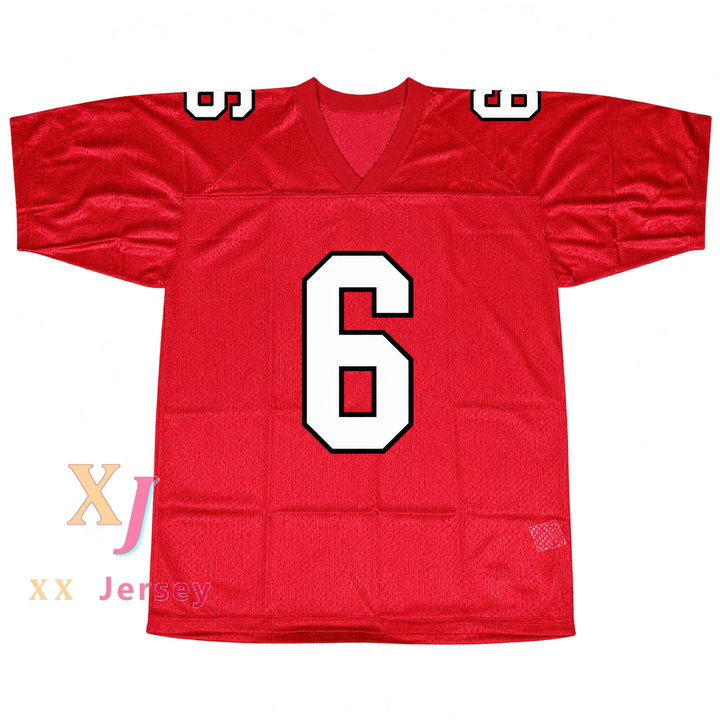 Custom Sam Evans 6 William McKinley High School Football Jersey