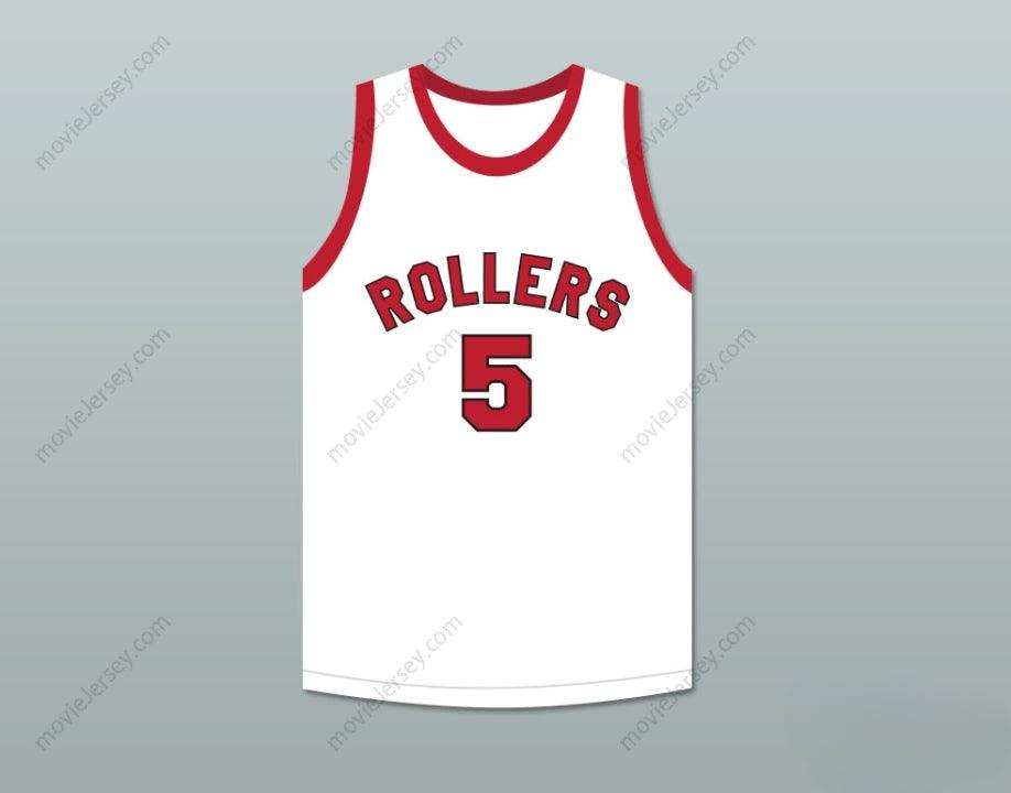 CAMISETA DE BALONCESTO BLANCA KENNY SAILORS 5 PROVIDENCE STEAMROLLERS Con CUALQUIER Nombre Número Cosida 3 Arriba Tallas S-6XL