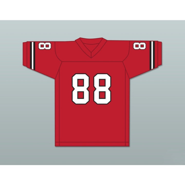 CUSTOM ANY Name Number WILL SMITH 88 FASHION RED Football Jersey Top Stitched S-6XL