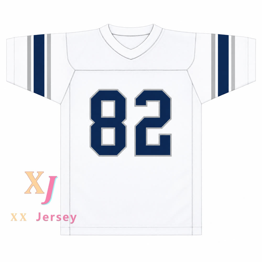 PERSONALIZA CUALQUIER Nombre Número RAYMOND BERRY 82 Distrito Escolar Independiente de PARIS WILDCATS Camiseta de Fútbol con Costura Superior S-6XL