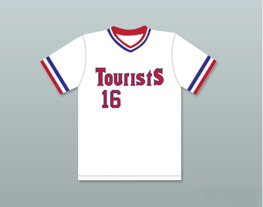 Camiseta de béisbol KEVIN COSTNER CRASH DAVIS 16 con el nombre y número que quieras, equipo BULL, tallas S-6XL, costura superior