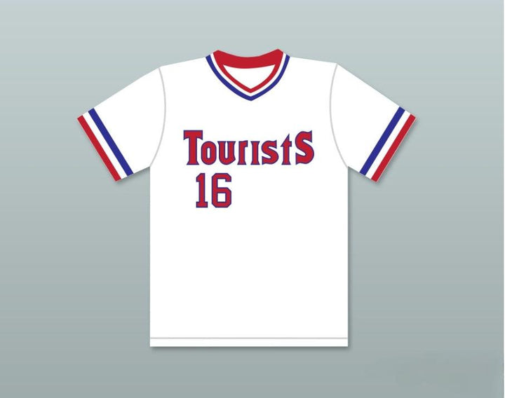 Camiseta de béisbol KEVIN COSTNER CRASH DAVIS 16 con el nombre y número que quieras, equipo BULL, tallas S-6XL, costura superior