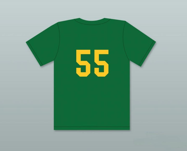 Jersey de béisbol con tu nombre y número personalizados DANNY MCBRIDE KENNY POWERS 55 CHARROS EASTBOUND & DOWN, talla S-6XL, costuras reforzadas.