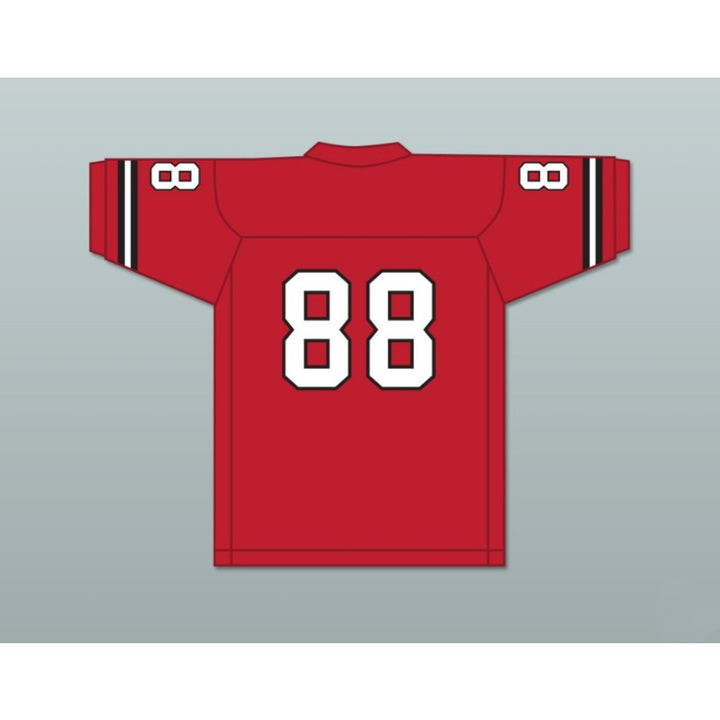 CUSTOM ANY Name Number WILL SMITH 88 FASHION RED Football Jersey Top Stitched S-6XL