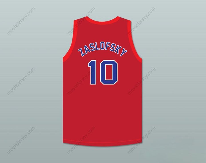 CUSTOM ANY Name Number MAX ZASLOFSKY 10 CHICAGO STAGS BASKETBALL JERSEY Top Stitched S-6XL