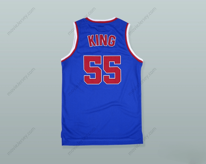 PERSONALIZADO Cualquier Nombre Número BERNARD KING 55 FORT HIGH SCHOOL BALONCESTO JERSEY Camiseta Cosido S-6XL