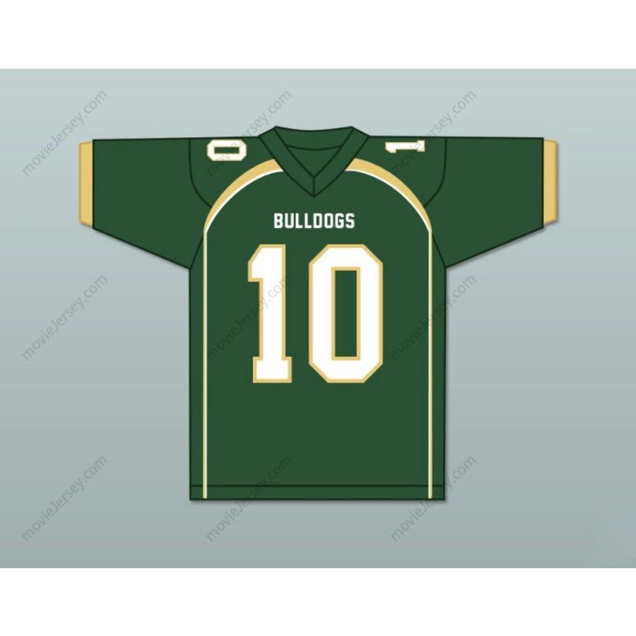 PERSONALIZA CUALQUIER Nombre Número JOE BURROW 10 ATHENS HIGH SCHOOL BULLDOGS Camiseta de fútbol Bordada Tallas S-6XL