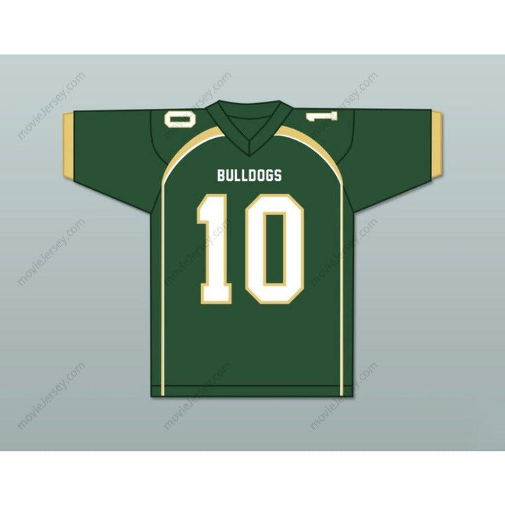 PERSONALIZA CUALQUIER Nombre Número JOE BURROW 10 ATHENS HIGH SCHOOL BULLDOGS Camiseta de fútbol Bordada Tallas S-6XL