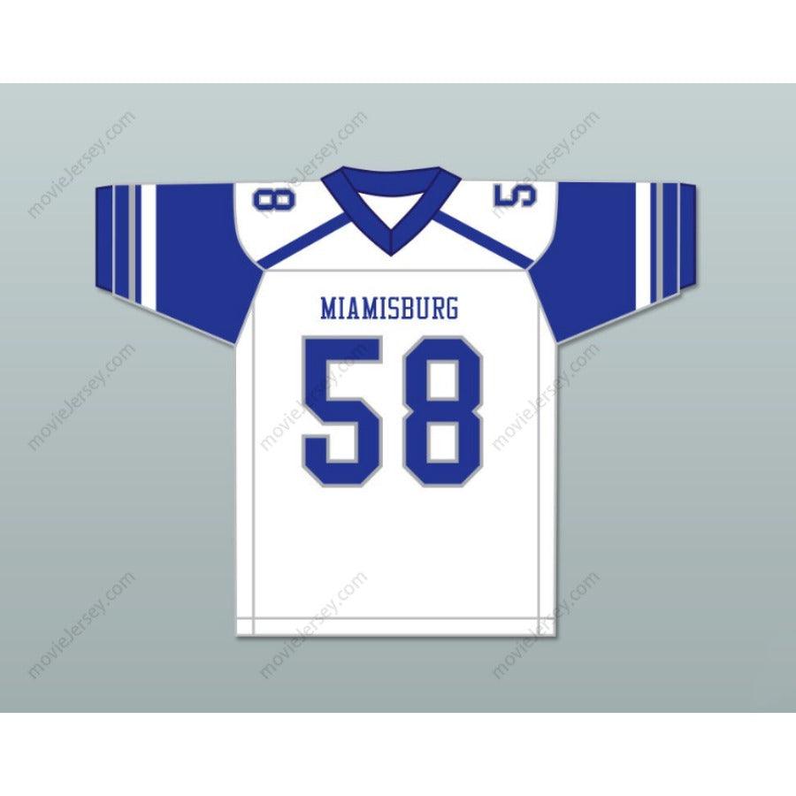 PERSONALIZA Cualquier Nombre Número JOSH MYERS 58 Camiseta de Fútbol de Preparatoria con Costuras S-6XL