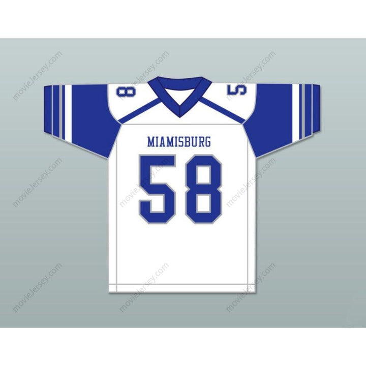 PERSONALIZA Cualquier Nombre Número JOSH MYERS 58 Camiseta de Fútbol de Preparatoria con Costuras S-6XL