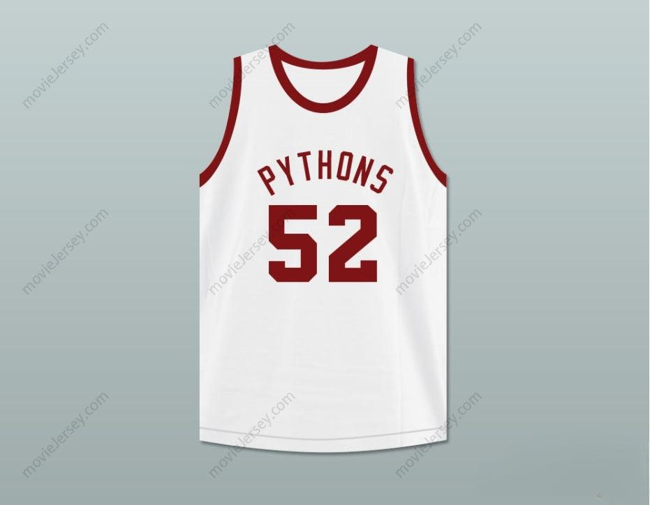 CUSTOM ANY Name Number BULLET HAINES 52  PYTHONS BASKETBALL JERSEY THE FISH THAT SAVED  Top Stitched S-6XL