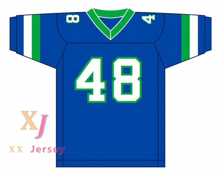 PERSONALIZA Cualquier Nombre Número 1985 USFL JAMES HADNOT 48 SAN ANTONIO GUNSLINGERS ROAD Camiseta de fútbol con costuras S-6XL