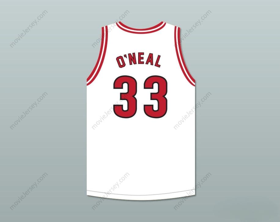 Camiseta de baloncesto personalizada con el nombre y número SHAQUILLE O'NEAL 33, ESPECIAL DE NAVIDAD, SHAQ Y EL ANTIGUO SKIT MADTV, costuras superiores, tallas S-6XL