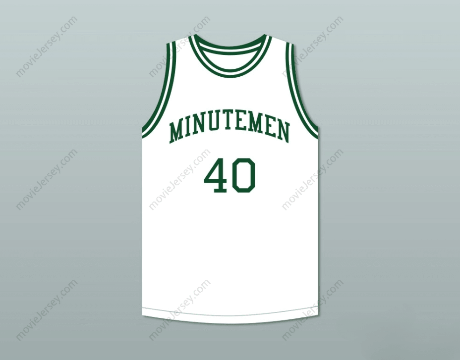 CUSTOM ANY Name Number SHAWN KEMP 40 CONCORD MINUTEMEN HIGH SCHOOL HOME BASKETBALL JERSEY Top Stitched S-6XL