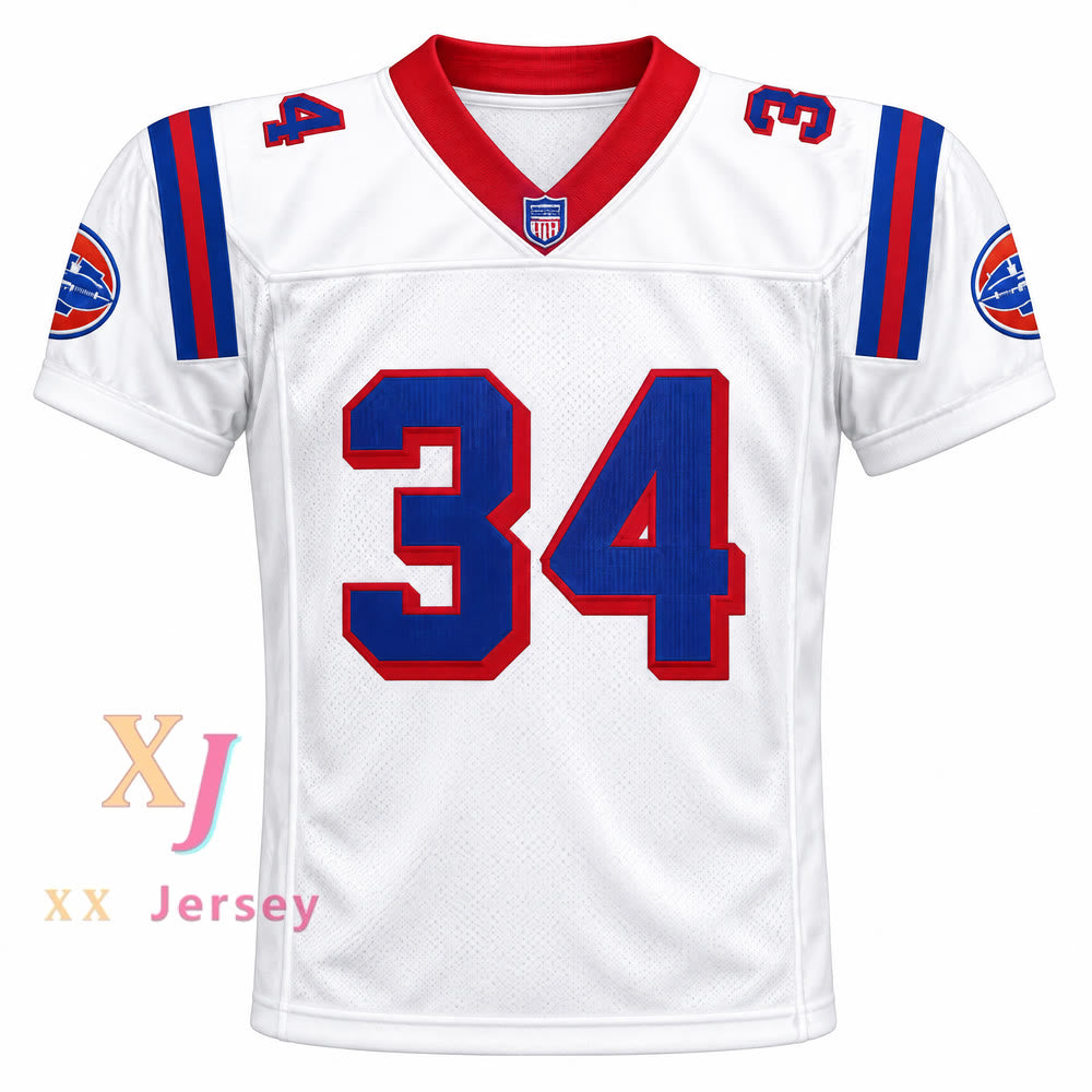 PERSONALIZA Cualquier Nombre Número WALTER COCHRAN 34 WASHINGTON SENTINELS HOME Camiseta Fútbol Cosida S-6XL