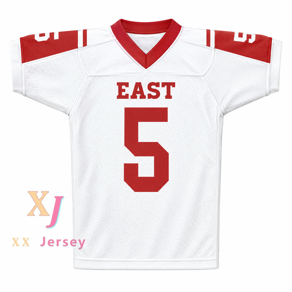 Custom Vince Howard 5 East Dillon Lions Football Jersey