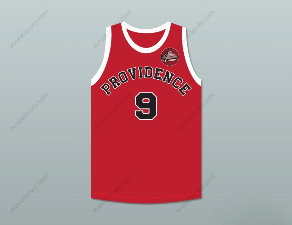 CUSTOM ANY Name Number BOB HUBBARD 9 PROVIDENCE STEAMROLLERS RED BASKETBALL JERSEY WITH PATCH Top Stitched S-6XL