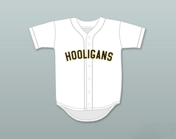 Camiseta de béisbol blanca BRUNO MARS 24K HOOLIGANS personalizada con cualquier nombre y número, BET AWARDS, con costuras superiores S-6XL