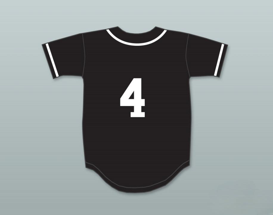 Camiseta de béisbol personalizada LOU GRAMM 4 AARDVARKS con cualquier nombre y número – 1er DERBI ANUAL DE BÉISBOL ROCK N' JOCK 1990 – Costuras superiores S-6XL