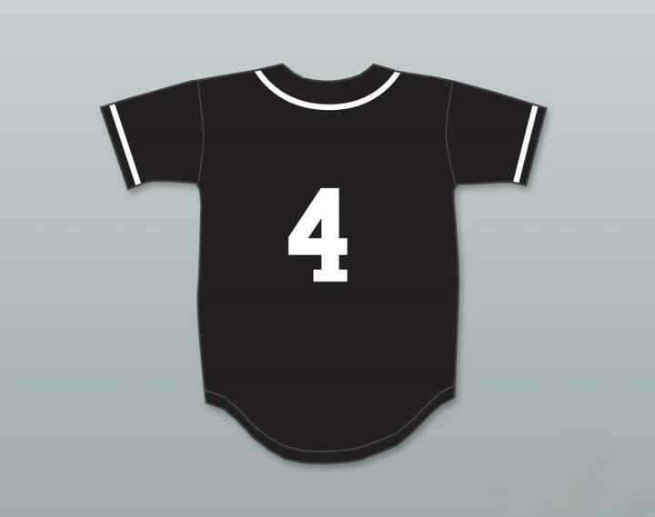 Camiseta de béisbol personalizada LOU GRAMM 4 AARDVARKS con cualquier nombre y número – 1er DERBI ANUAL DE BÉISBOL ROCK N' JOCK 1990 – Costuras superiores S-6XL