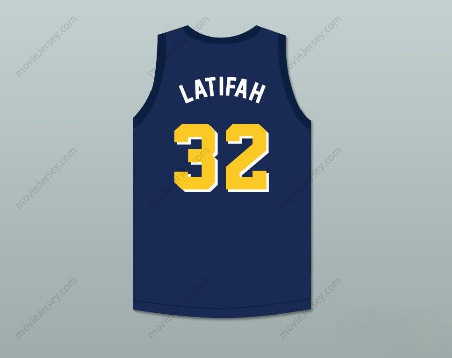 PERSONALIZA cualquier Nombre Número REINA LATIFAH 32 VIOLATORS CAMISETA BALONCESTO SEGUNDA EDICIÓN ANUAL ROCK N' JOCK B-BALL JAM 1992 Cosido Superior S-6XL