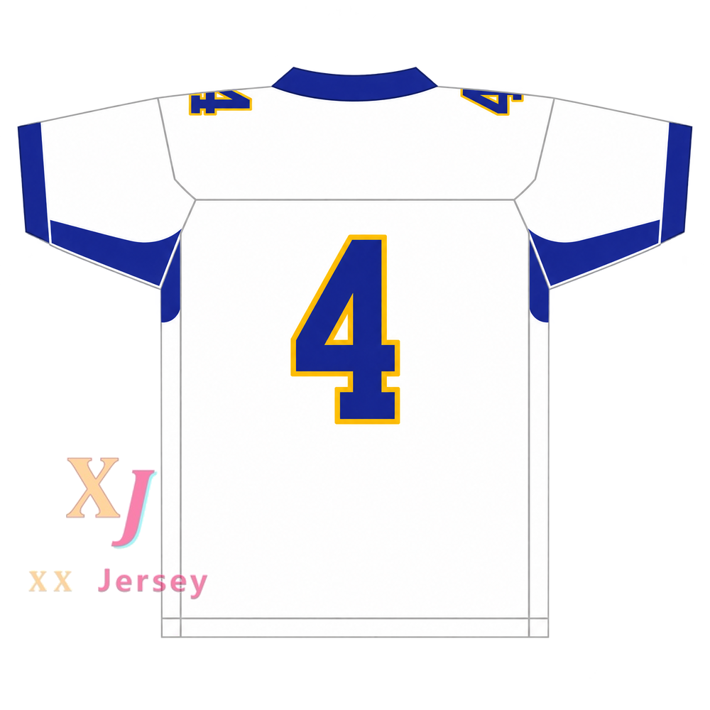 PERSONALIZADO Cualquier Nombre Número QUAY WALKER 4 CRISP COUNTY HIGH SCHOOL COUGARS Camiseta de Fútbol Cosida Tallas S-6XL