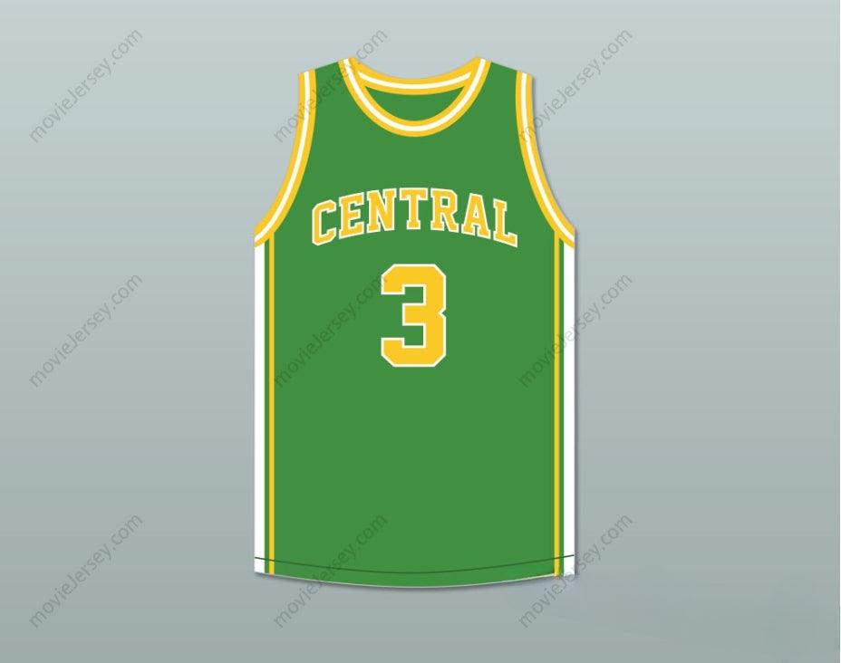 PERSONALIZADO Cualquier Nombre Número BEN WALLACE 3 CENTRAL HIGH SCHOOL HAYNEVILLE LIONS CAMISETA BALONCESTO VERDE Costura Superior Tallas S-6XL