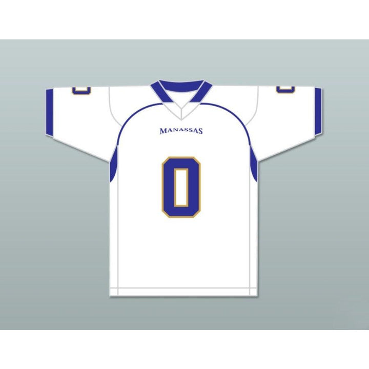CAMISETA de fútbol CUSTOMIZADA con Cualquier Nombre y Número CHAVIS DANIELS 0 MANASSAS TIGERS HIGH SCHOOL Cosida Tallas S-6XL