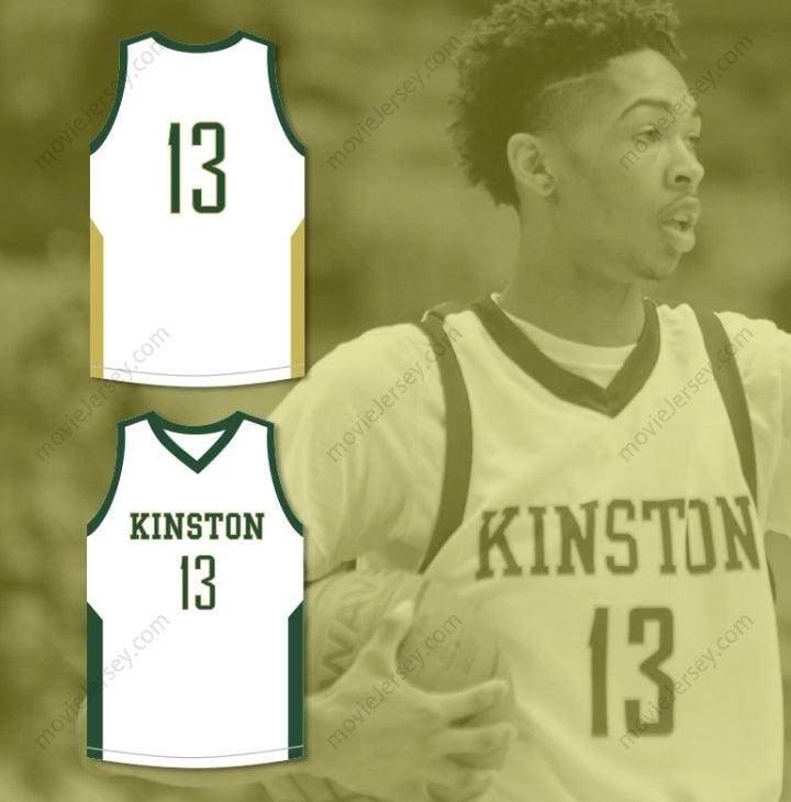 PERSONALIZA cualquier nombre y número BRANDON INGRAM 13 CAMISETA DE BALONCESTO BLANCA VIKINGS DE SECUNDARIA Cosido de la S-6XL
