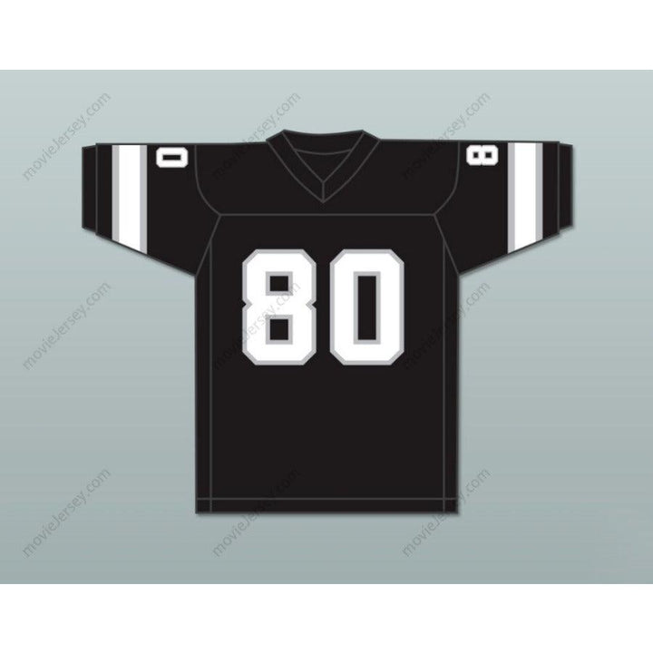 CAMISETA DE FÚTBOL AMERICANA PERSONALIZADA CON NOMBRE Y NÚMERO 1974 WFL DENNIS HUGHES 80 JACKSONVILLE SHARKS DE VISITANTE Cosida Tallas S-6XL