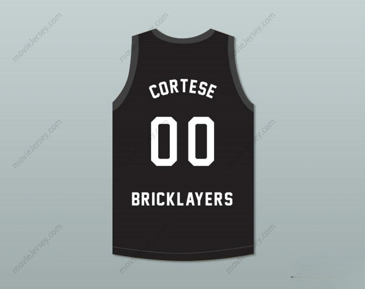 CAMISETA DE BALONCESTO PARA ALBAÑILES DAN CORTESE 00 CON CUALQUIER NOMBRE Y NÚMERO PERSONALIZADO - TERCERA EDICIÓN ANUAL DEL ROCK N' JOCK B-BALL JAM 1993 - Costuras Reforzadas S-6XL
