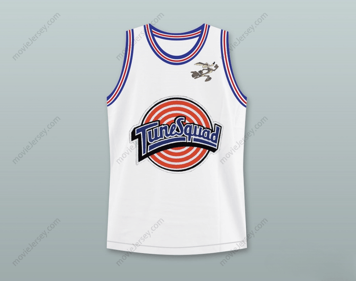 CUSTOM ANY Name Number SPACE JAM WILE E. COYOTE 13 TUNE SQUAD BASKETBALL JERSEY WITH WILE E. COYOTE PATCH Top Stitched S-6XL