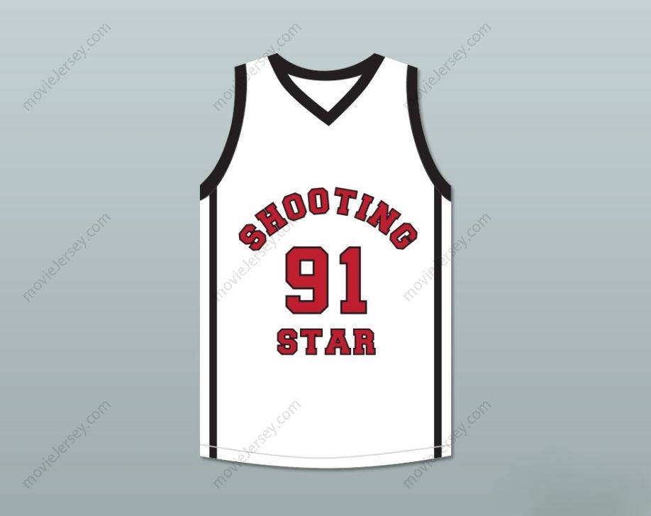 PERSONALIZADO Cualquier Nombre Número SIAN ALGODÓN 91 OHIO SHOOTING STARS CAMISETA DE BALONCESTO BLANCA AAU MÁS QUE UN JUEGO Costuras Reforzadas S-6XL