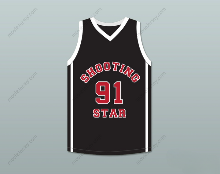 PERSONALIZA CUALQUIER Nombre Número SIAN COTTON 91 OHIO SHOOTING STARS AAU JERSEY BALONCESTO NEGRO MÁS QUE UN JUEGO Costura Superior S-6XL