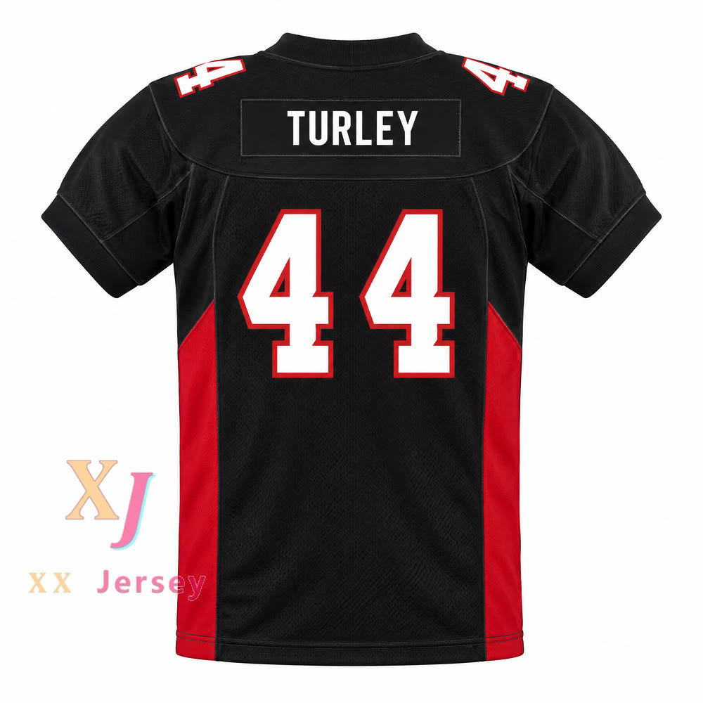 PERSONALIZADO Cualquier Nombre Número THE GREAT KHALI 44 TURLEY MEAN MACHINE CONVICTS Camiseta de Fútbol Cosida S-6XL