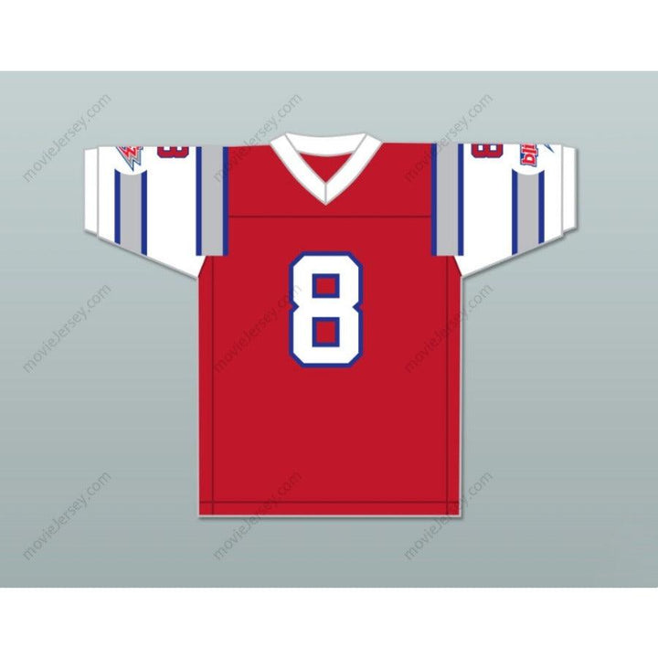 PERSONALIZA Cualquier Nombre Número 1984 USFL VINCE EVANS 8 CHICAGO BLITZ CAMISETA DE FÚTBOL AMERICANA DE VISITANTE BORDADA Tallas S-6XL