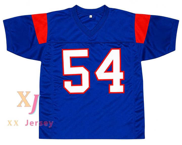 Custom Thad Castle 54 Blue Mountain State Goats Football Jersey