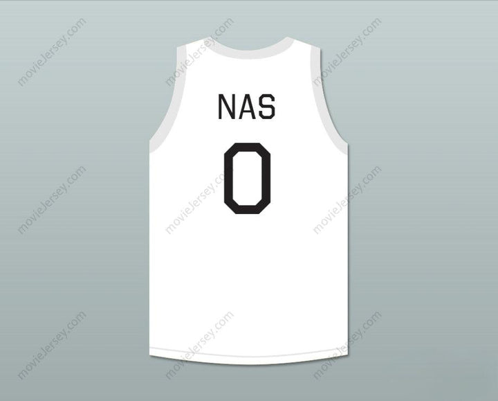 CAMISETA DE BALONCESTO PERSONALIZADA CON CUALQUIER Nombre Número NAS 0 HSTRY Cosida S-6XL