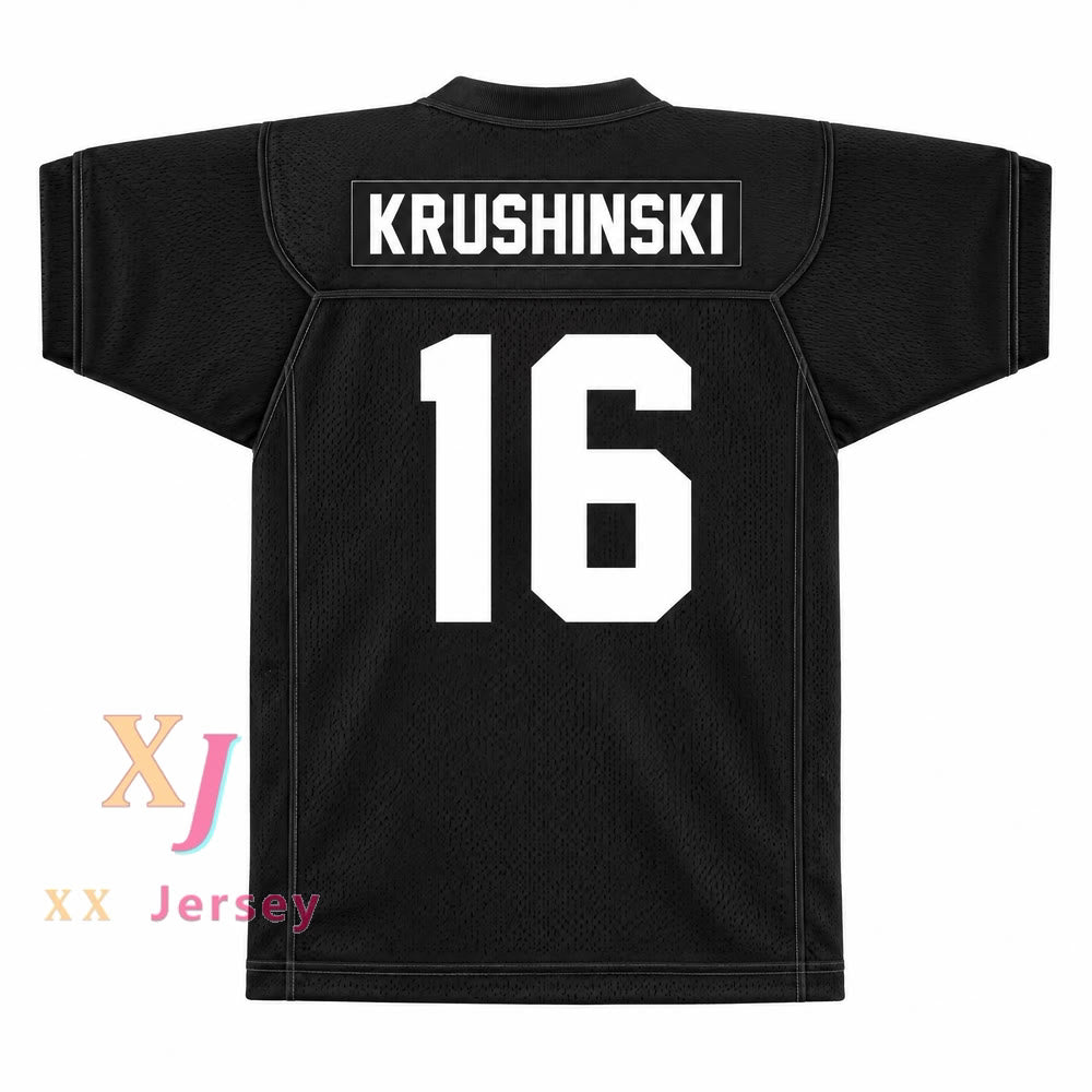 Custom Krushinski 16 Central High School Wildcats Football Jersey