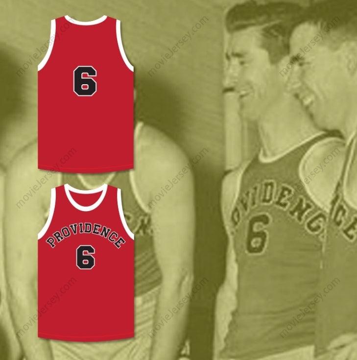 CAMISETA DE BALONCESTO ROJA DE LOS PROVIDENCE STEAMROLLERS DE HANK BEENDERS N.º 6, CUALQUIER NOMBRE Y NÚMERO PERSONALIZADO, 1ª CALIDAD COSIDA S-6XL
