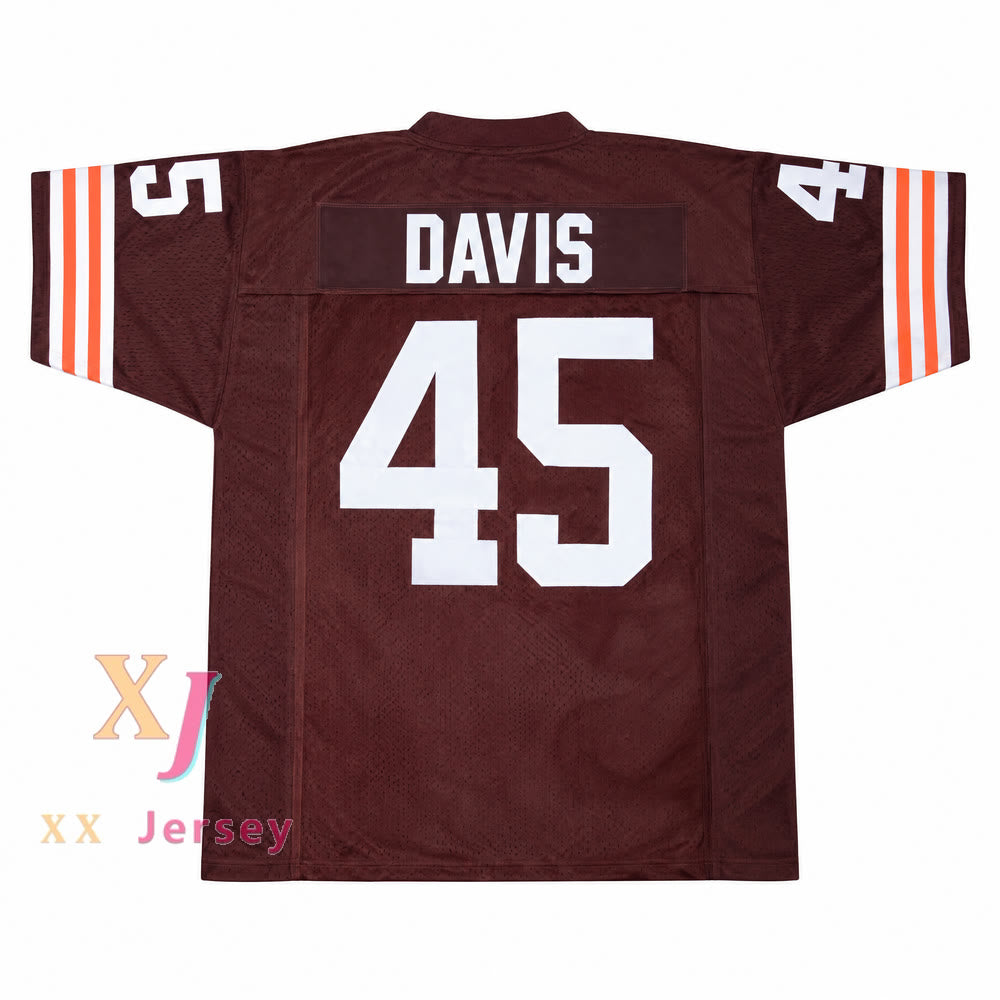 Custom Ernie Davis 45 The Express Football Jersey