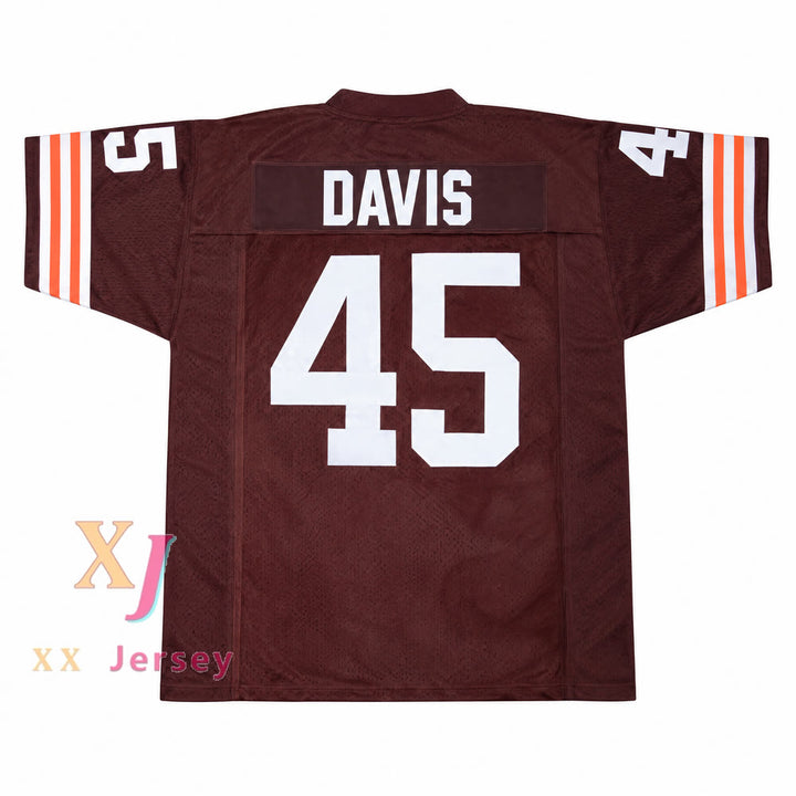 Custom Ernie Davis 45 The Express Football Jersey