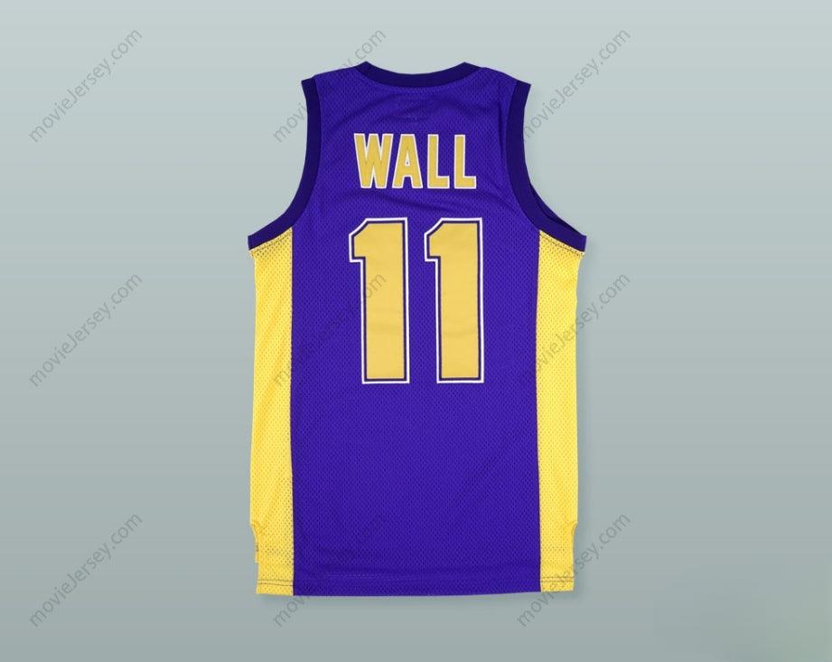 PERSONALIZA CUALQUIER Nombre Número JOHN WALL 11 WORD OF GOD CHRISTIAN ACADEMY HOLY RAMS CAMISETA DE BALONCESTO con Costuras S-6XL