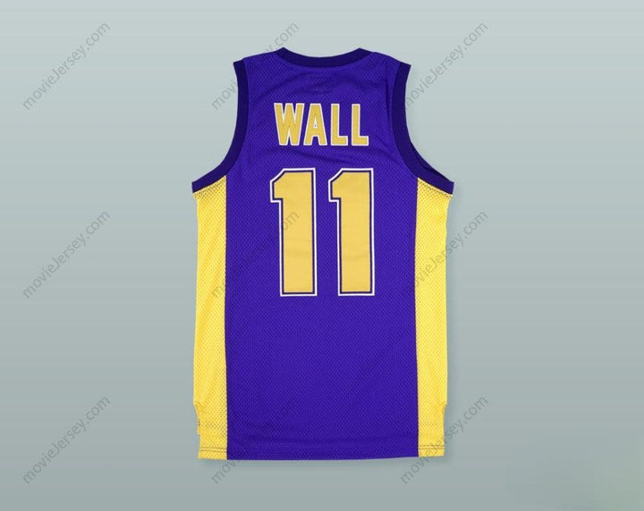 PERSONALIZA CUALQUIER Nombre Número JOHN WALL 11 WORD OF GOD CHRISTIAN ACADEMY HOLY RAMS CAMISETA DE BALONCESTO con Costuras S-6XL
