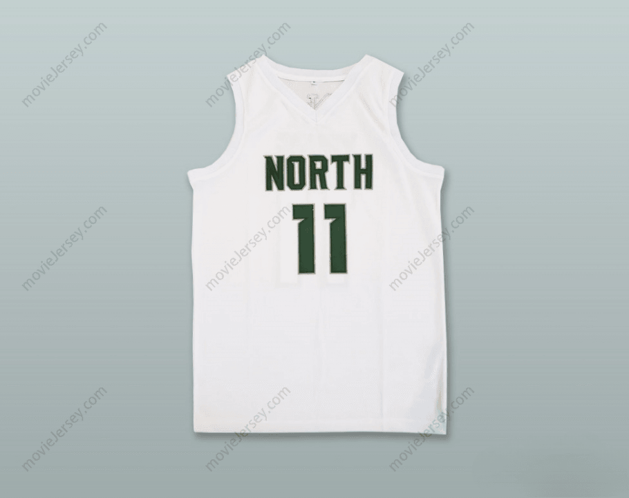 CUSTOM ANY Name Number TRAE YOUNG 11  NORTH HIGH SCHOOL TIMBERWOLVES WHITE BASKETBALL JERSEY Top Stitched S-6XL