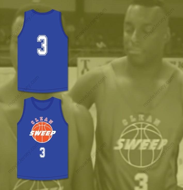 PERSONALIZA CUALQUIER Nombre Número TOMMY T. 3 SWEEP AZUL CAMISETA BALONCESTO SLAM DUNK ERNEST Costuras a la vista S-6XL