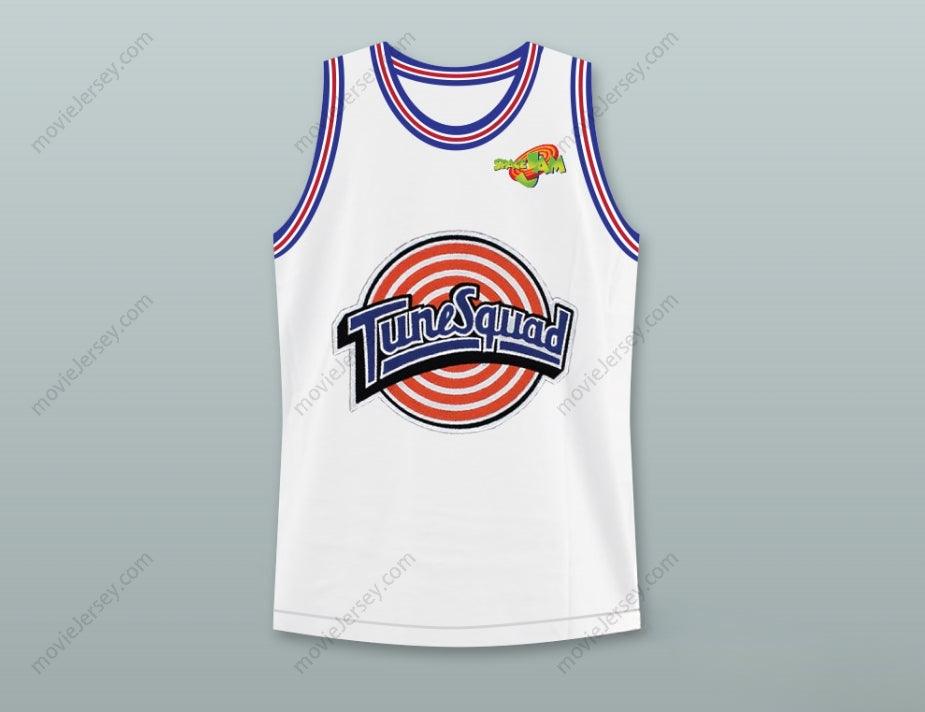 CAMISETA DE BALONCESTO PERSONALIZADA CON CUALQUIER NOMBRE Y NÚMERO ELMER FUDD 53 TUNE SQUAD CON PARCHE DE SPACE JAM, Costuras Superiores S-6XL