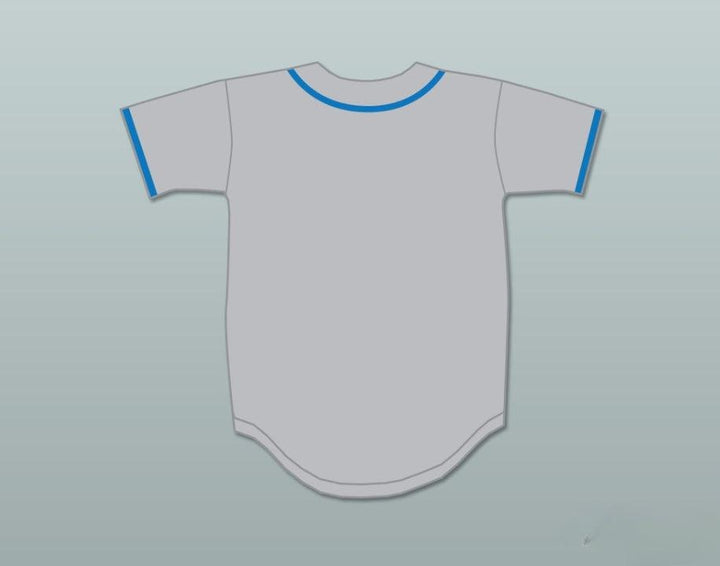 Camiseta de béisbol gris GEORGE PLIMPTON EXHIBITION GAME, con cualquier nombre y número, Paper Lion, costura superior, Tallas S-6XL