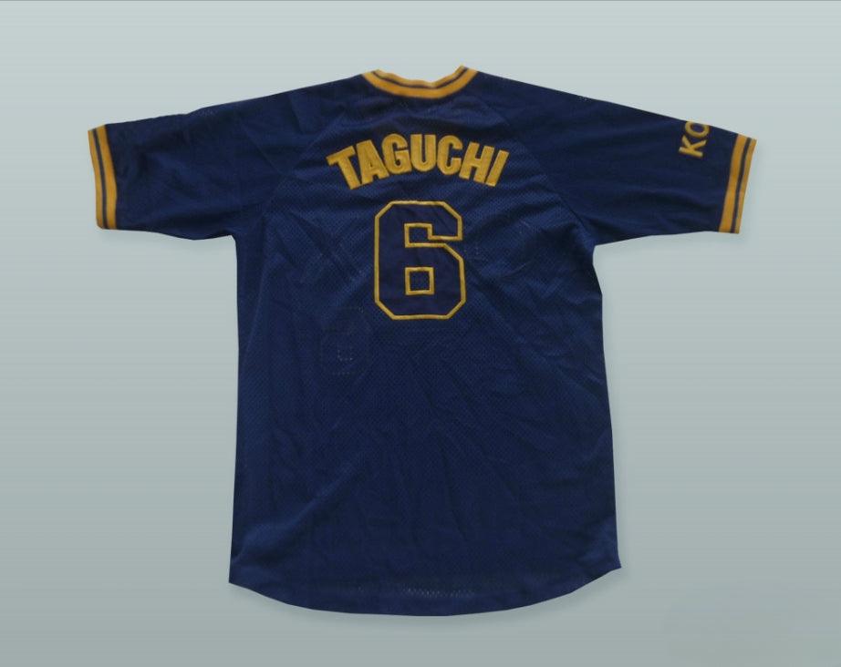 Personalizado Cualquier Nombre Número SO TAGUCHI 6 ORIX BLUEWAVE CAMISETA DE BÉISBOL CON PARCHE Bordado de la S a la 6XL